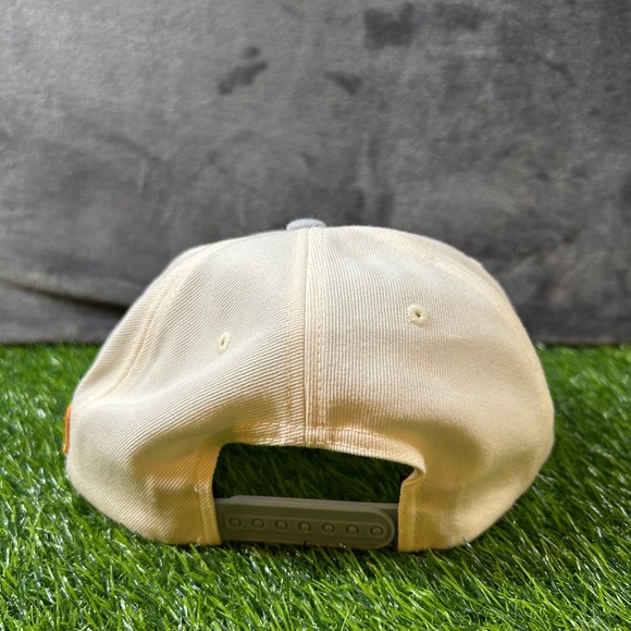 Dark Seas Division Hat Cream Gray Orange Floral Snapback Cap Adjustable Mens - Picture 4 of 10